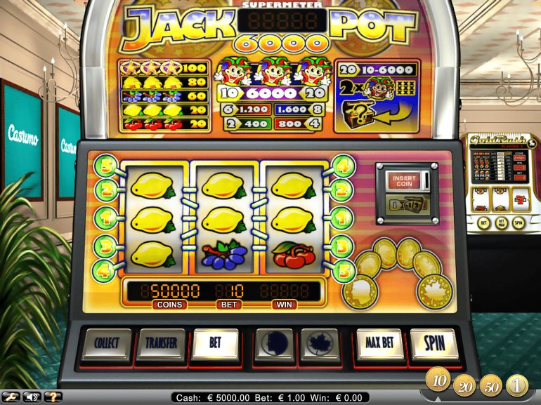 Игровой автомат Supermeter Jackpot 6000