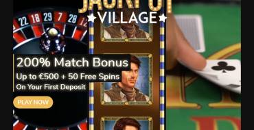 Jackpot Village casino: Бонусы