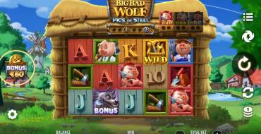 Big Bad Wolf: Pigs of Steel: Интерфейс