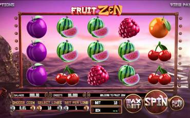 Игровой автомат Fruit Zen