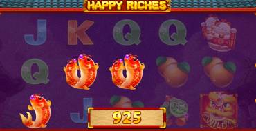 Happy Riches: Выигрыши