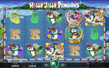 Игровой автомат Holly Jolly Penguins