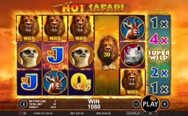 Игровой автомат Hot Safari