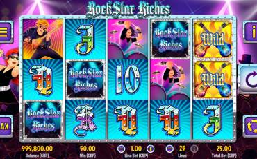 Игровой автомат Rock Star Riches