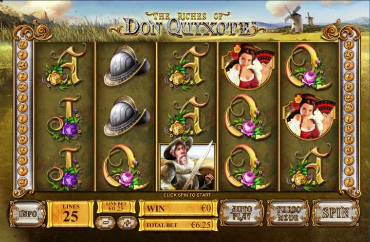 Слот The Riches of Don Quixote играть бесплатно